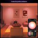 Philips Hue Essential Smart LED BR30 Bulb 2-Pack, White and Color Ambiance, E26, 7.2W, 2200K-6500K, 650 Lumens, Dimmable, Works with Alexa, Google Assistant, Apple Home