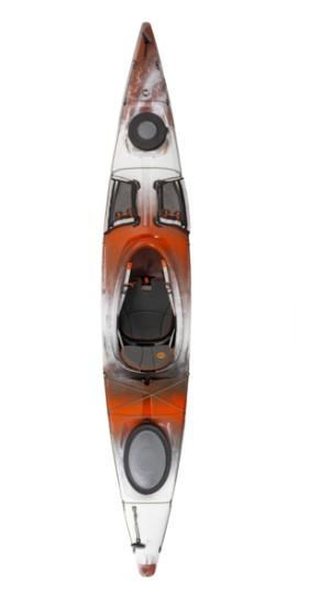 Wilderness Systems Tsunami 125 - Sit Inside Touring Kayak - Multiple Storage Options - 12.6 ft (Forest Green)