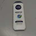 NIVEA MEN Sensitive 3-in-1 Body Wash, Mulitpack, 16.9 FL OZ 3-in-1 Face, Hair and Body Wash for Men with Sensitive Skin, Bamboo Extract, Soap Free, Dermatologically Tested, 1pk