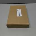 8 Pcs Halloween Old Man Costumes Accessories, Red Fez Hat, Gray Beard Eyebrow, Black Square Glasses, Fake Ears, Long Silk Bow Tie for Halloween Men Cosplay Dress up