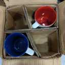 Certified International Patriotic Words 18 oz. Mugs,Set of 4