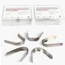 Dental Tofflemire Matrix Bands, M9 Dental Metal Restoration Matrix Bands for Premolar and Molar. (6.3mm, 0.038mm)