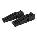 Garvee Heavy Duty Car Ramps for Oil Change, 12,000 LB(5 T) Capacity, Low Profile 6.25 in Lift Vehicle Service Ramps, Non-Slip & Portable for Trucks, SUVs, Cars (2-Pack)