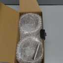 Bodum 15oz Bistro Double Wall Insulated Mug, High-Heat Borosilicate Glass, Set of 2, Clear