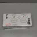 REVO The Original 4-in-1 Smart Cupping Therapy Massager, Red Light Therapy for Targeted Pain Relief, Knots, Aches, Muscle Soreness, Circulation & Tighter Skin, Portable Electric Massager- 2 Pack