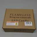 Aignis Flickering Flameless Candles Battery Operated Candles LED Candles with Remote Timer for Home/Wedding/Birthday/Holiday Decor, Cherry Blossom Pink 3D Flame Set of 3 (D3 xH4 5" 6")