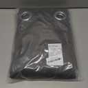 NICETOWN Gray Blackout Curtains for Bedroom 84 inches Long - Thermal Drapes Grommet Room Darkening Light Blocking Curtains Window Treatments for Living Room (2 Panels, W52 x L84, Grey)