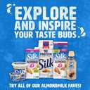 Silk Shelf-Stable Almond Milk, Unsweetened Vanilla, Dairy-Free, Vegan, Non-GMO Project Verified, 1 Quart (Pack of 6)