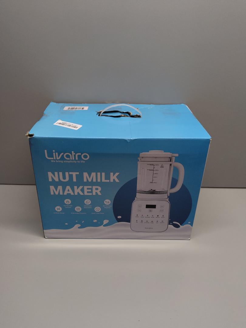 50.73oz Nut Milk Maker Machine: 12in1 Automatic Soy Milk Maker with Detachable Design, Homemade Juice,Almond,Oat Milks for PlantBased Milks, 24H Delay Start/Keep Warm/AutoClean/Safety Lock