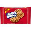 NUTTER BUTTER Peanut Butter Sandwich Cookies, Family Size, 16 oz (EXP 03/06/26)