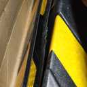 12 Packs 12 Pack Garage Wall Corner Guards, 31" Rubber Edge Protectors with Reflective Stripe for Parking Safety, Car Bumper and Wall Corner Protection