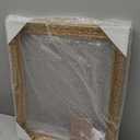 Wood Frame for 16x20 Canvas Paintings, Finished 16x20 Vinatge Gold Frame for Oil Painting Art Prints Landscape Portrait Wall Decor, No Back & Cover (Gold)