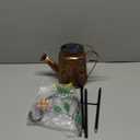 Hummingbird Solar Lights Outdoor Waterproof, Birthday Gifts for Christmas Mom Grandma Women, Solar Watering Can Lights with Shepherd Hook, Metal Hanging Lantern Garden Decor Yard Outside Patio Lawn