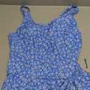 Eomenie One Piece Swimdress Swimsuits for Women Tummy Control Swim Dresses Skirt Bathing Suit (XX-Large, Blue Floral)