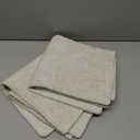 decorUhome Chenille Spring Throw Pillow Covers 18x18 Set of 2, Thick Textured Slubby Neutral Decorative Pillow Covers with Elegant Design for Couch, Sofa, Living Room, Cream White