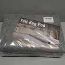 Resare Non Slip Rug Pad Gripper - 2.6x10 Feet 1/4" Extra Thick Felt Under Rug for Area Rugs and Hardwood Floors,Super Cushioned Non Skid Carpet Padding