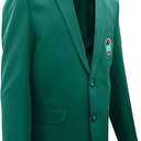 1. 
Mens Golf Blazer Slim Fit Sport Golf Coats, Sport Coats Formal Dress Jacket, 2 Button Golf Master Coat
(XX-Large) 2. Masters Golf Visor Hat Cap American Needle Beige USA Made - Vintage