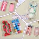 300 Pcs Chocolate Wrappers Packaging, 4.33 x 7.87 Inch Candy Bar Wrappers for Chocolates - Self Adhesive Clear Chocolate Bar Packaging Bags for Homemade Treats