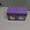 2 x Ghost Night Light for Kids: Cute LED Lamp - Silicone Dimmable Nursery Nightlight - Silicone Rechargeable Bedside Touch Lamp - Funny Office Desk and Halloween Decor for Woman and Kids (Ghost)