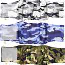 PET MAGASIN Premium Male Dog Belly Band Washable (Camo, Small (13"-15" Waist))