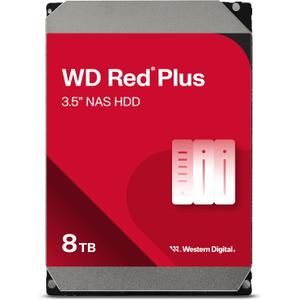Western Digital 8TB WD Red Plus NAS Internal Hard Drive HDD - 5640 RPM, SATA 6 Gb/s, CMR, 256 MB Cache, 3.5" - WD80EFPX Western Digital 8TB WD Red Plus NAS Internal Hard Drive HDD - 5640 RPM, SATA 6 Gb/s, CMR, 256 MB Cache, 3.5" - WD80EFPX