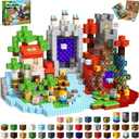 240 PCS Magnetic Blocks - Magnetic Building Block, Stacking Magnet Building Cubes for Kids, Magnetic Construction Toy for Boy Girl, STEM Montessori Sensory Toy Ages 3-12 Years Old Birthday Gift