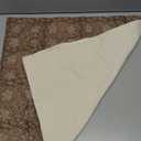 DOMVITUS Floral Pillow Covers, 24x24 Pillow Covers, Throw Pillows for Couch, Floral Print Pillow Cover, Decorative Neutral Accent Throw Pillow Covers, 1PC, Brownish Orange