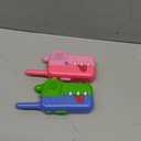 Dinosaur Kids Walkie Talkies Toy 2 Pack - Durable Walkie Talkies for Boys Girls with Volume Knob & Clear Sound, 1000ft Long Range with Flashlight - Birthday Gifts for Ages 3-12 (3 AAA Batteries) (blue&pink)