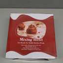 Mixing Bowles Set with Lids Set - Warp-Proof TPR-AS Lids, Stainless Steel Mixing Bowl with 3 Graters & Measuring Lines, Non-Slip Bowls for Baking, Prep, Airtight Food Storage (Khaki 5/3/2/1.5/0.63QT)