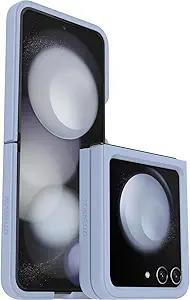 OtterBox Galaxy Z Flip5 Thin Flex Series Case - Dream Come Blue (Clear), Ultra-Slim, Hard case with Soft Edges, 5G and Wireless Charging Compatible