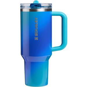 STANLEY The Quencher ProTour Flip Straw Tumbler (Box) 40 oz / 1.18 L Sea Glass Aura