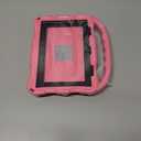 Tablet Case for Kids(2024/2022/2020 Release,12th/10th Generation),Incompatible with iPad Samsung,Shock Proof Friendly,360 Rotating Grip Stand,Portable Handle Kid-Proof Case (Light Pink)