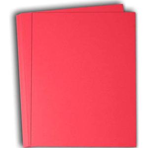 Hamilco Colored Cardstock Paper 11" x 17" Bubble Gum Pink Color Card Stock Paper 50 Pack