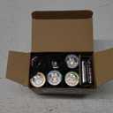 EverBrite 6-Pack Mini Flashlights, Glow in Dark Flashlights, Aluminum LED Flashlights Party Favors Assorted Colors for Camping, Hiking, Indoor, 18XAAA Batteries Included