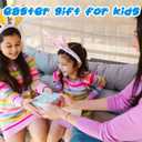 3 x VEALIZUU 24 Pack Plastic Easter Eggs Filled with Mochi Squishy Toys for Kids, Perfect for Easter Egg Hunt Game, Basket Fillers, Party Favor Supplies