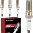 Iridium Spark Plugs Set of 4 LTR5IX-11 Fits for 06-11 Chevy Cobalt Colorado HHR Malibu,09-20 Ford Escape Fusion,06-13 Mazda 3 5 6 Tribute,Buick Regal LaCrosse,GMC Terrain #L4 2.0L 2.2L 2.4L 2.5L