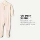 Amazon Essentials x Sofia Grainge Unisex Babies' Cotton Footed Sleep and Play One-piece Bodysuit, Pack of 2, Newborn Size