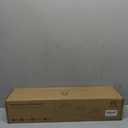 SineRise LED Modern Bathroom Vanity Light Fixtures (3-Light, 24-Inch), Matte Black Modern Acrylic Bathroom Wall Lighting Fixtures Over Mirror (Cool White 6000K) (3-Light, 24-Inch, Matte Black- Non-dimmable)