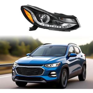 Wildwolf Projector Headlight Headlamps Assembly W/LED DRL for 2017 2018 2019 2020 2021 2022 Chevrolet Trax OE - Passenger Side