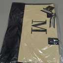 Classic Black and White Initial Canvas Tote Bags (M), 100% Cotton, 17" x 19" x 2"