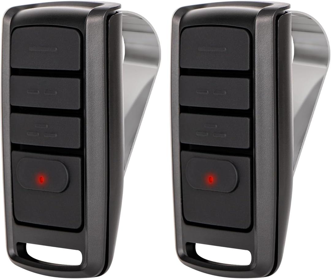 2-Pack 315/390MHZ for Overhead Door for Legacy Python Garage Door Opener Remotes 1997-Present Replacement for O3T-A, O3T-BX, O1T-BX, O1T-A, ACSR10, 37219R, GITR-3, OCDTR-3, OCDT-1
