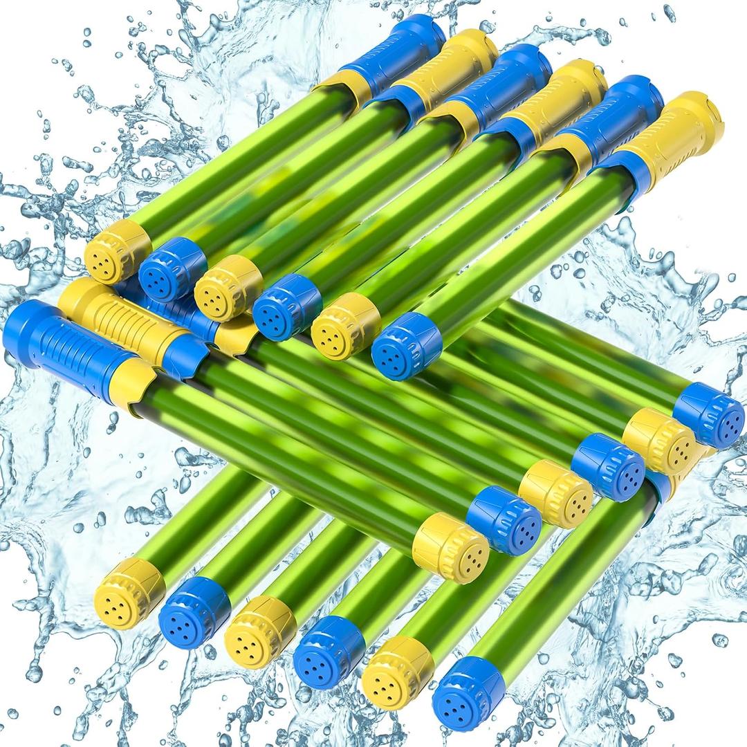 Water Guns Bulk 18 Pack Squirt Guns & Water Shooter for Kids Adults, Outdoor Water Blaster Toys for Pool Beach Party Favors, Summer Super Soaker Water Toy Set