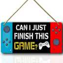 Gaming Door Sign Boy Gamer Room Decor For Boys Bedroom Wall Decor Kids Game Room Accessories