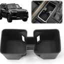 Center Console Cup Holder Compatible with 2024 2025 Lexus GX 550 Accessories,Cup Holder Insert Protection Pad Center Console Organizer Interior Non-Slip Silicone Mat,(Black)