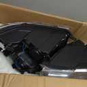 APSVE Headlight Assembly for 2009 2010 2011 2012 2013 2014 2015 2016 2017 2018 Dodge Ram 1500,10-18 Ram 2500 3500 Halogen Headlamp Dual Beam Model, Chrome Housing Amber Corner