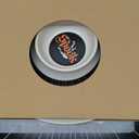 Oasis Choice 2-Pack Halloween Skeleton Serving Trays, 18" Large Handled Tray & 13" Chip & Dip Platter for Christmas, Party, BBQ, picnics and Birthday (Bamboo Fiber, Black, 18inch)