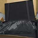 Projector Stand Tripod Adjustable, Laptop Height from 23.5 to 46.5 inches with Gooseneck Phone Holder, Floor for Office, Home, Stage, Studio, DJ Racks Holder Mount, 23.5inch-46.5inch (Black)