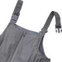 Carter's Unisex Kids Insulated Snow Bib Snow-ver-all Ski Pants (Gray, M)