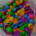 Duchong 2.4" Fillable Plastic Eggs, 50 PCS Easter Eggs Bulk in 6 Colors, Hinged Eggs for Easter Egg Hunt, Surprise Eggs, Basket Stuffers Fillers, Easter Party Favor for Kids