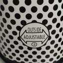 Vivifying Cat Cone Collar– 3 Sizes Lightweight Soft Edge Recovery Cone for Cats, Adjustable Plastic Elizabethan Anti-Lick E-Collar for Post-Surgery Protection Small/Medium/Large